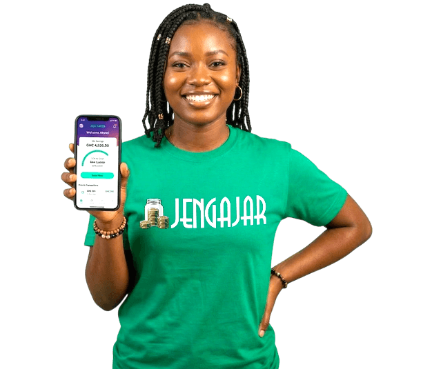 Person using Jenga Jar app